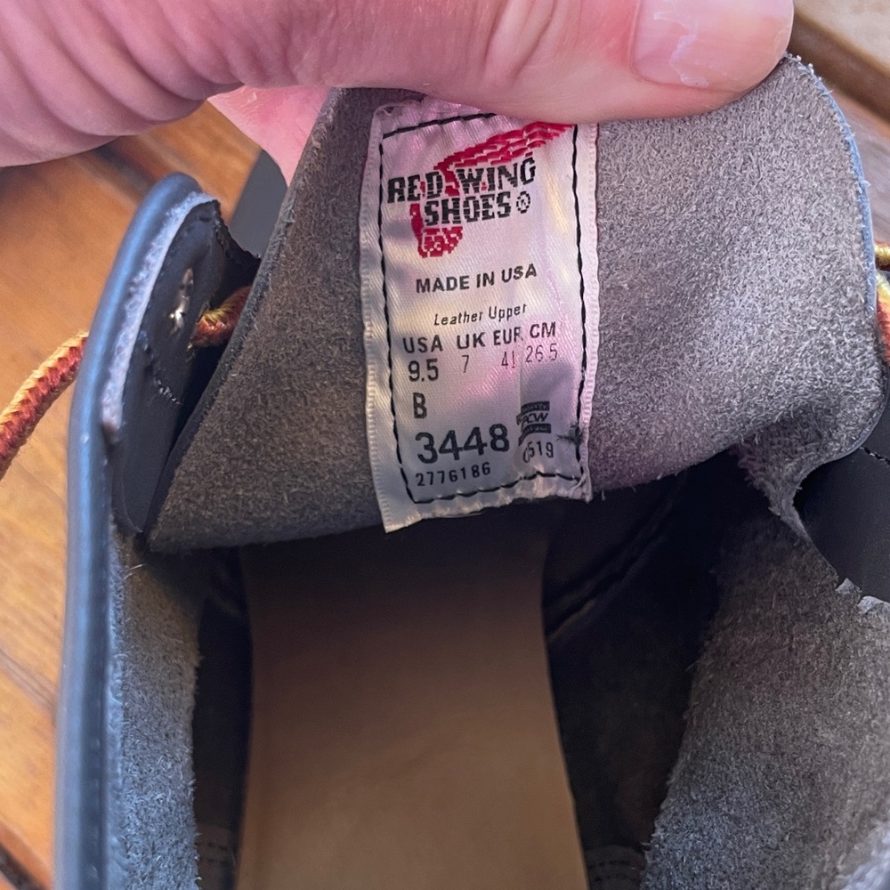 Women’s Red Wing 6” round stone buff leather - Picture 5 of 6